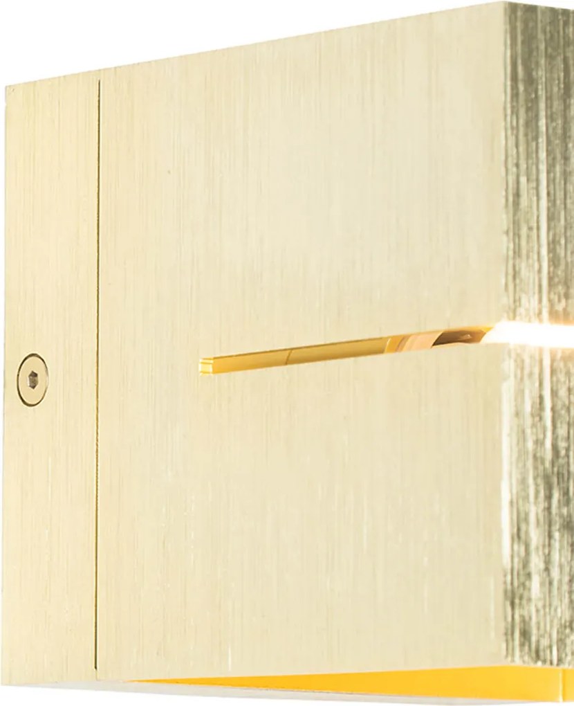 Smart wandlamp goud 9,7 cm incl. Wifi G9 - Transfer