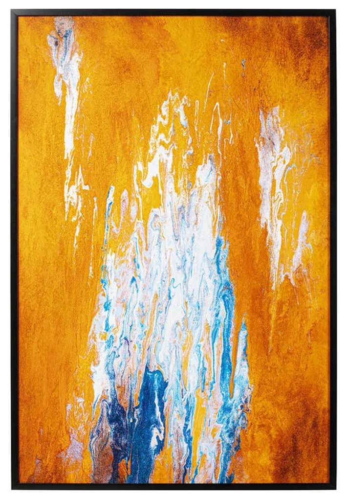 Kare Design Artistas Orange Groot Schilderij Abstract Oranje 180 Cm