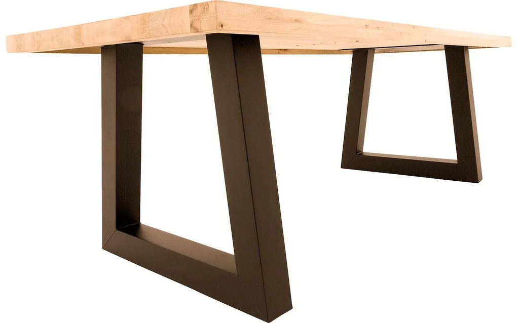 Goossens Eettafel Blade, Strak blad 220 x 100 cm 6 cm dik