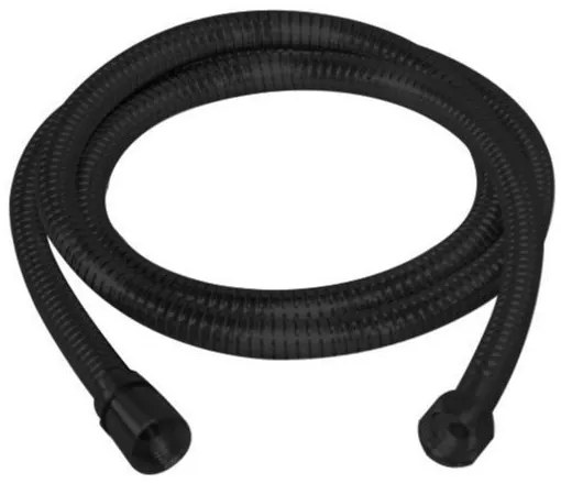 Saniclear Nero glijstangset met 2 standen handdouche zwart mat