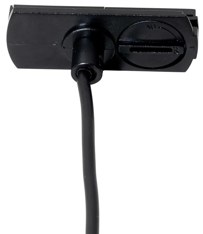 Moderne hanglamp zwart voor railsysteem 1-fase  - Iconic Frini