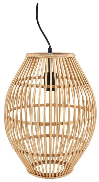 Hanglamp bamboe ovaal - ø30x39.5 cm