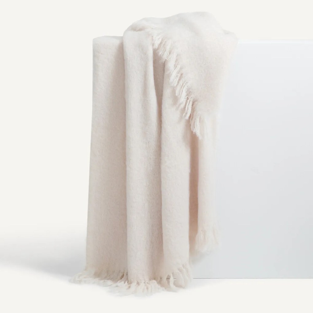 Plaid van wol en polyamide, Mantas