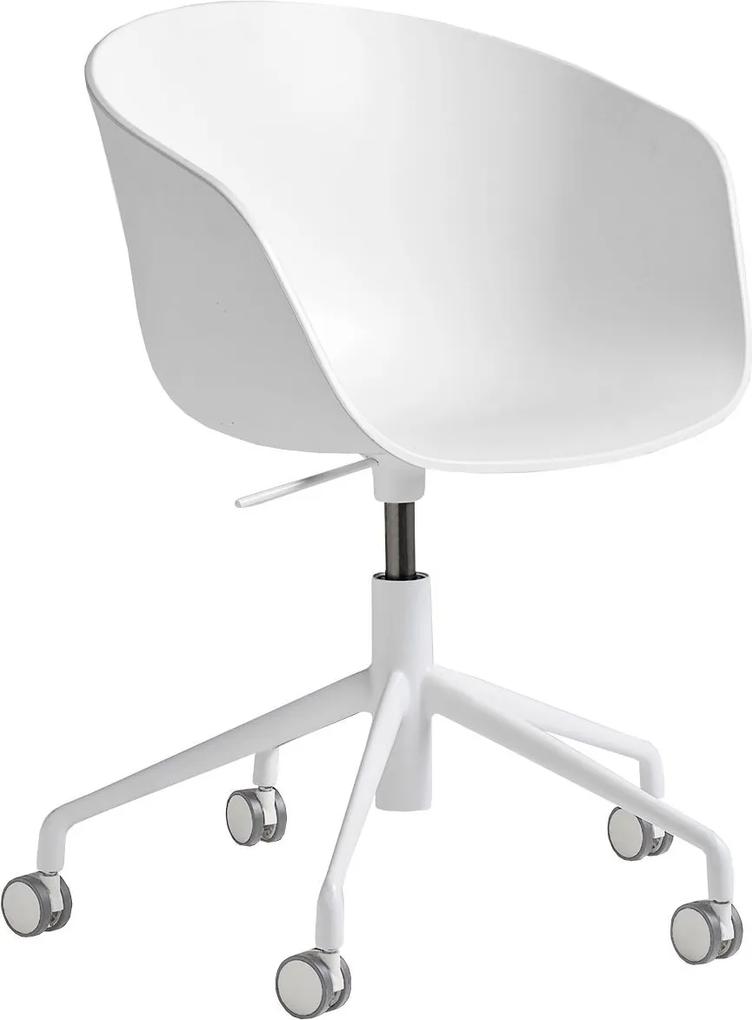 Hay About a Chair AAC52 bureaustoel onderstel wit kuip White