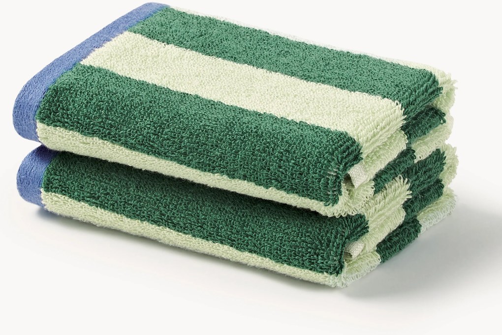 Gestreept handdoek Alva, in verschillende formaten
