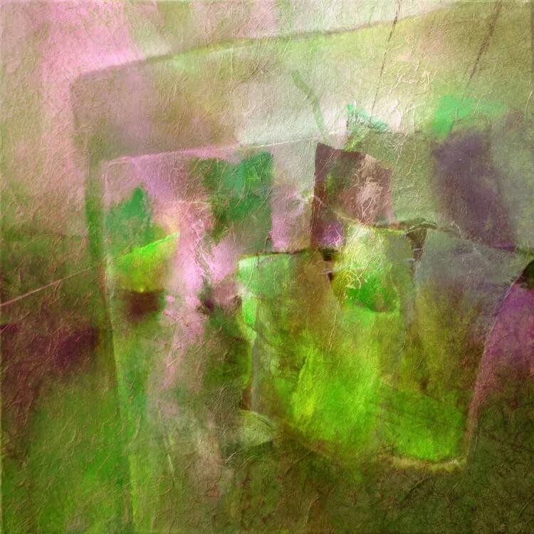 Fotobehang Spring dream, (128 x 128 cm)