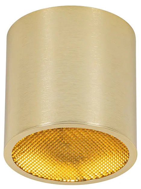 Design opbouwspot goud GU10 111mm - Impact Honey