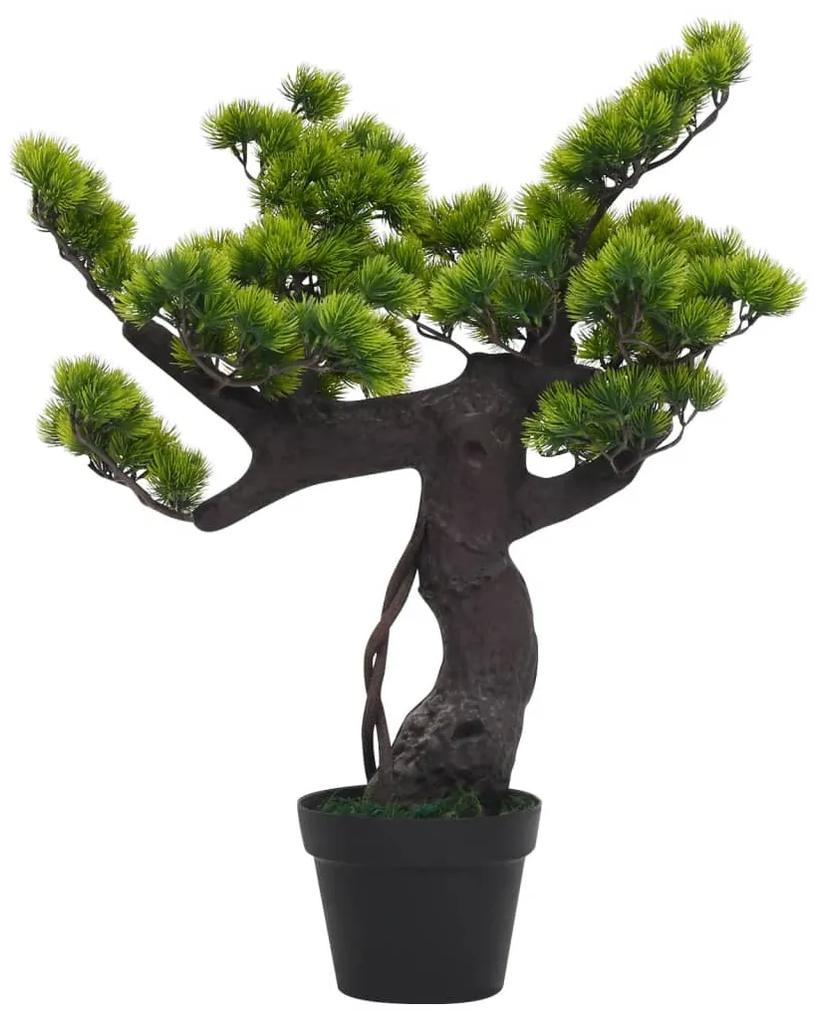 vidaXL Kunstplant met pot pinus bonsai 70 cm groen