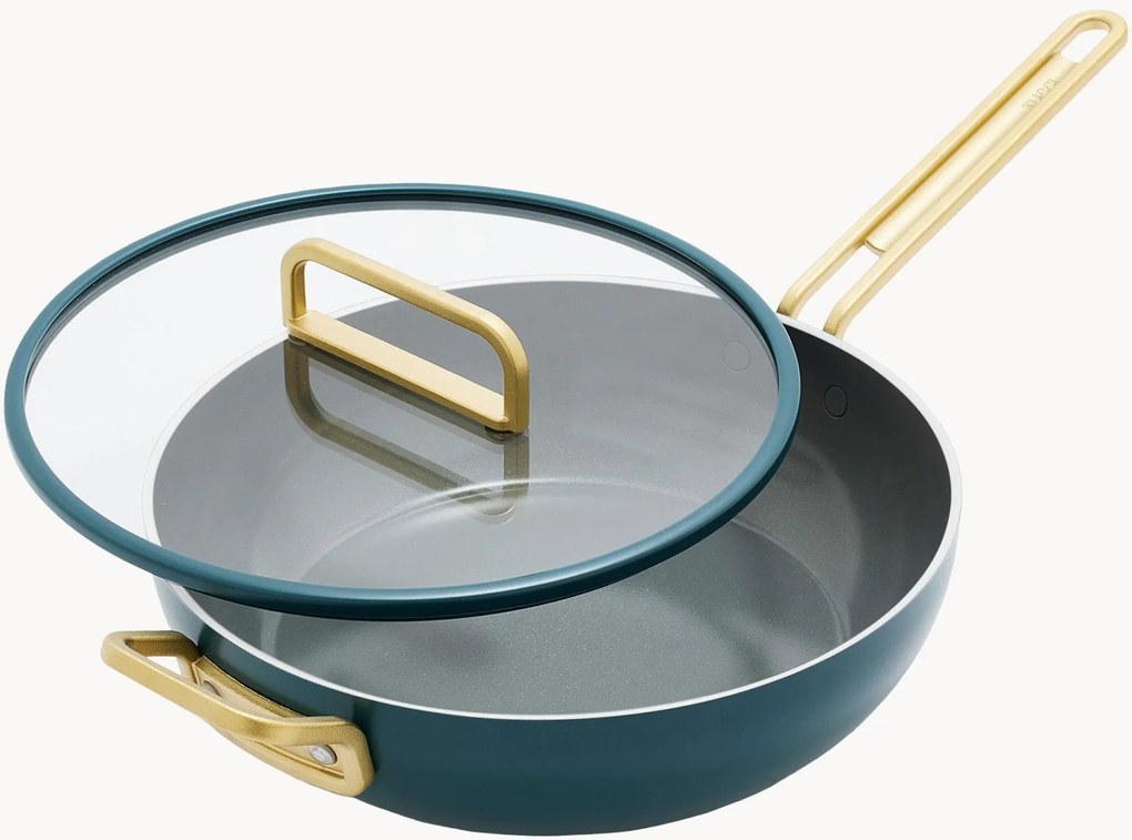 Braadpan Alu met deksel
