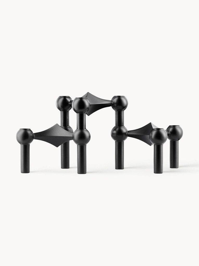 Kandelaars Stoff Nagel, 3-delig