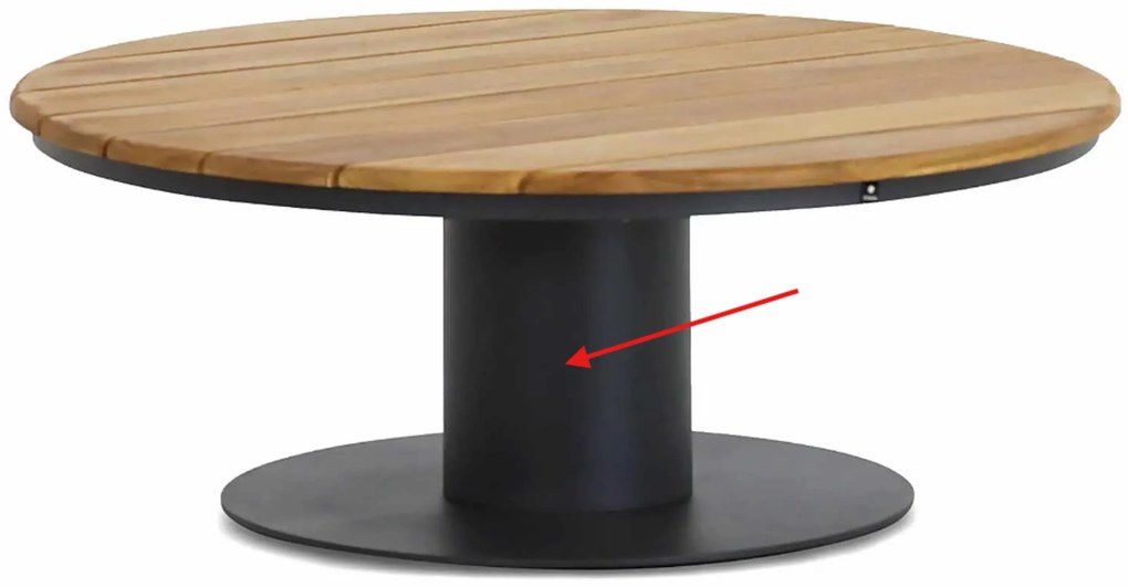 Stoel en Bank Loungeset 4 personen Aluminium/rope Grijs  Coco Puerto/Salerno