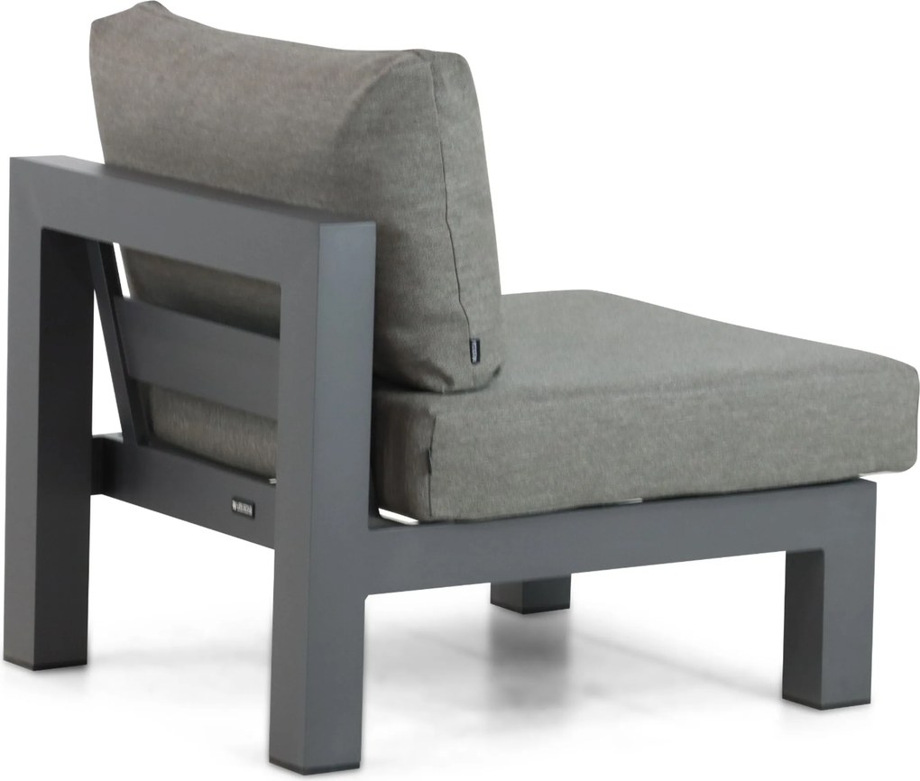 Hoek loungeset 6 personen Aluminium Grijs Lifestyle Garden Furniture Luca