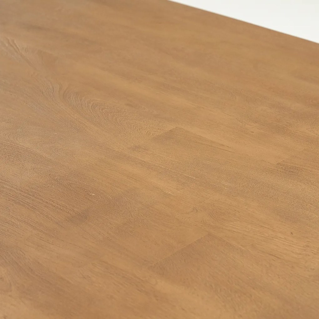 Eleonora Tycho Eettafel Kruispoot Eiken 210 - 210 X 110cm.