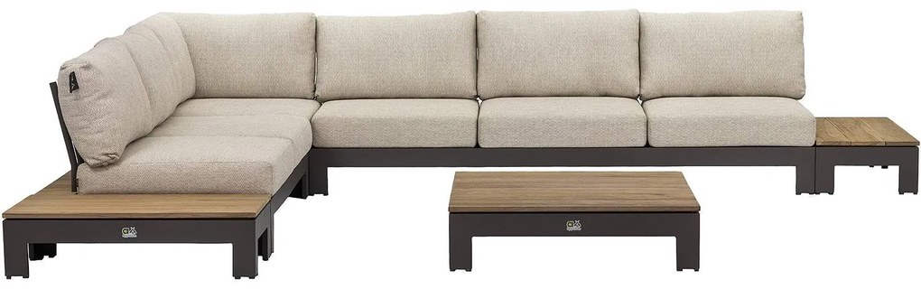 Goossens Salontafel Sticks And More, Salontafel 87x87 cm