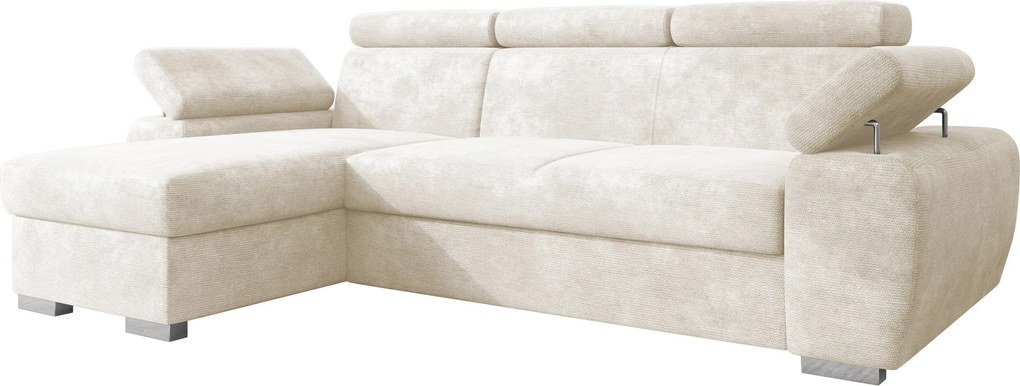 Hoekbank Columbus 252, Aanwezig, Aanwezig, 255x170x85cm, 124 kg, Poten: Kunststof, Hout: Grenen