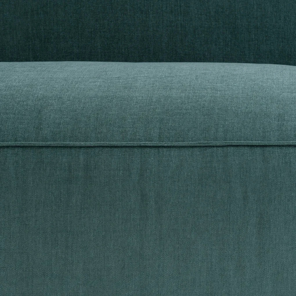Modulaire 2-zits bank van getextureerd fluweel, Seven