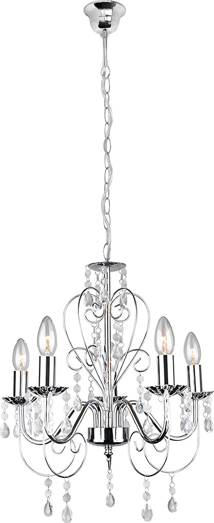 Lamp EBT008-5CP CHROME