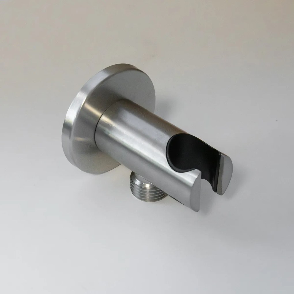 Saniclear Exclusive 304-RVS wand aansluitbocht