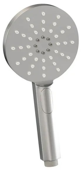 Brauer Brushed Edition inbouw badkraan met badvulcombinatie en 3 standen handdouche RVS geborsteld PVD