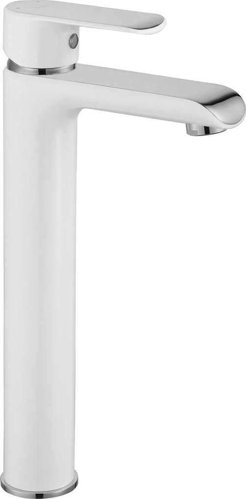 Wastafelkraan Rea Bloom White/Chrom High