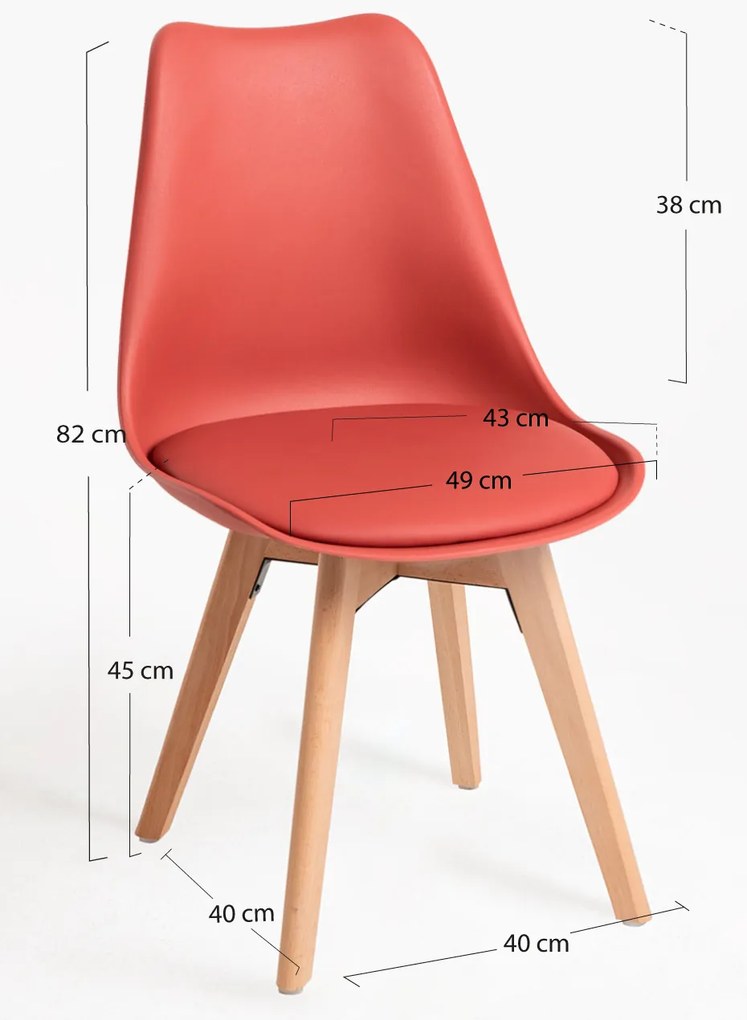 Pakket van 4 Synk Basic stoelen