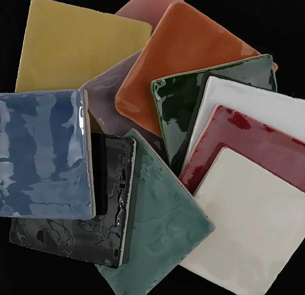 Terre d'Azur Porto wandtegel 10x10cm oranje - per 100 stuks