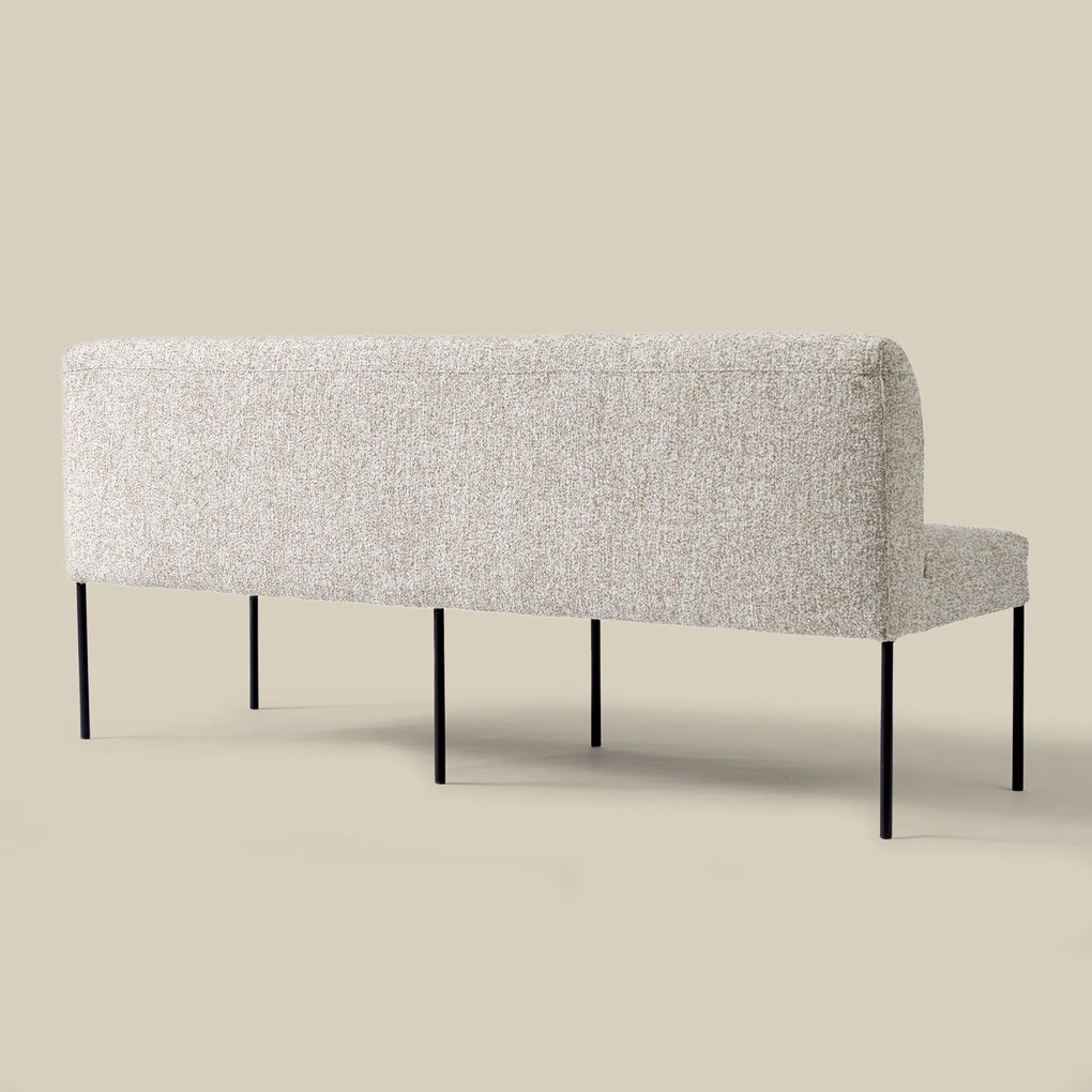 Bankje Eetkamer Zandkleur 200cm