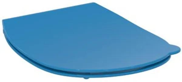 Ideal Standard Contour 21 closetzitting met deksel voor kinderclosetpot + kinderwandcloset 7 11 jaar blauw S453636