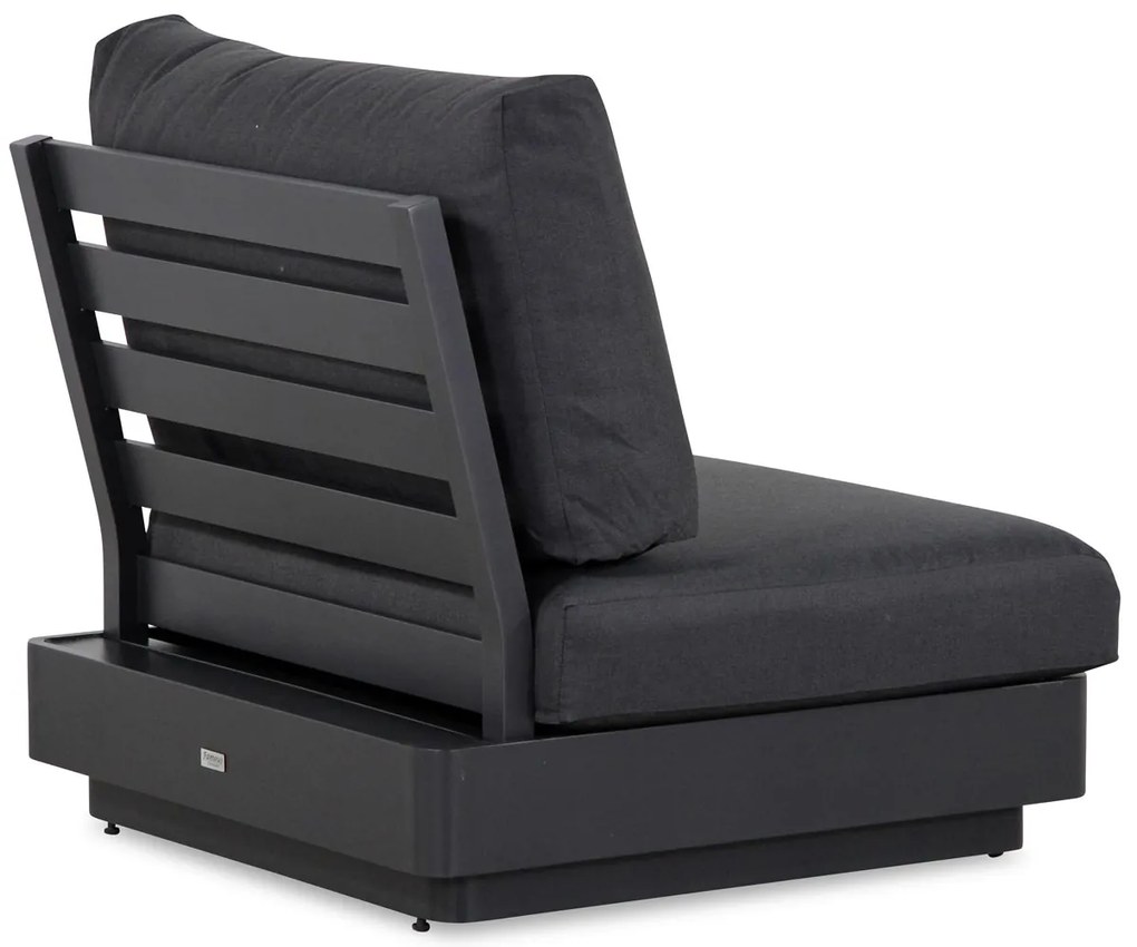 Hoek loungeset Aluminium Grijs 4 personen Famous furniture Taranto