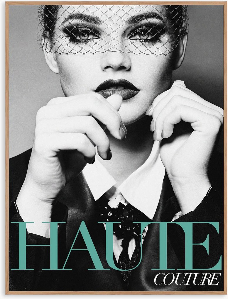 Ingelijste poster Couture 9