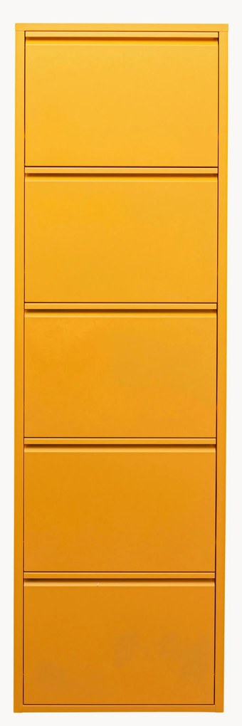 Wandkapstok Caruso met opvouwbare vakken