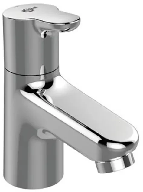 Ideal Standard Ceraplus 2 toiletkraan m. vaste zelflegende uitloop m. greep 4cm chroom bc117aa