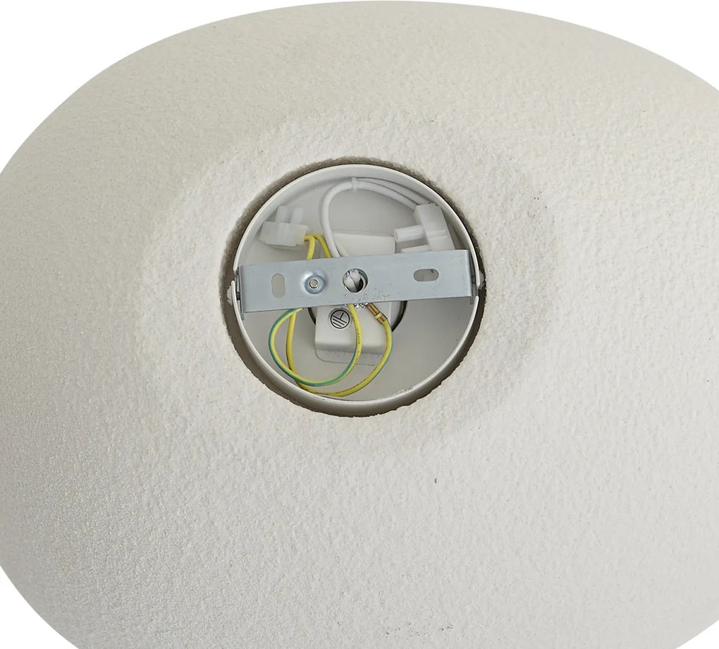 Japandi plafondlamp wit - Wabi