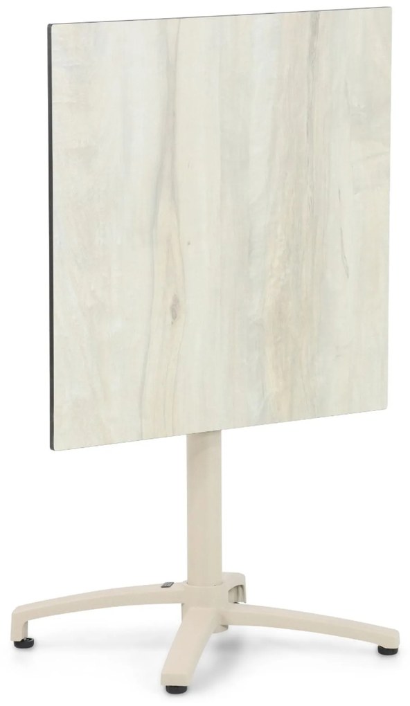 De Laan Projects Laan Marano Bistrotafel X Aluminium Taupe