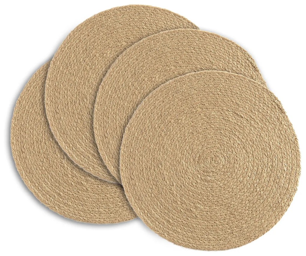 Placemats in jute, Djutt, by V. Barkowski (x4)