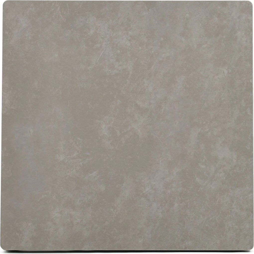 Tuintafel vierkant  90 x 90 cm  Grijs   Tivano in hoogte verstelbare