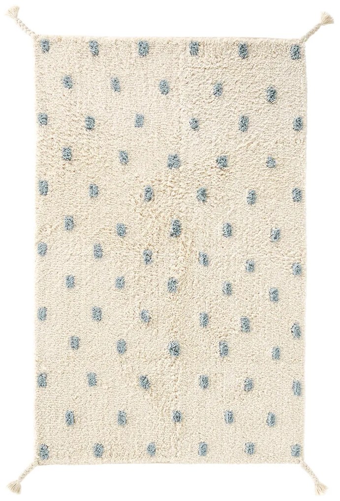 Vloerkleed met stippen, in katoen, voor kinderen, Jay