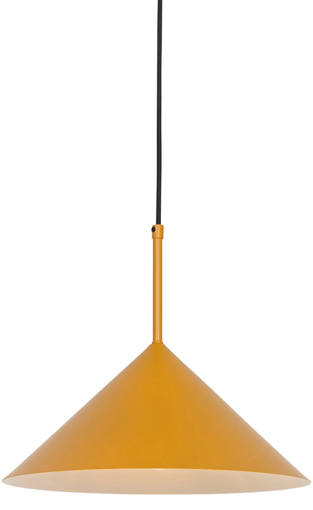 Design hanglamp geel driehoek - Triangolo