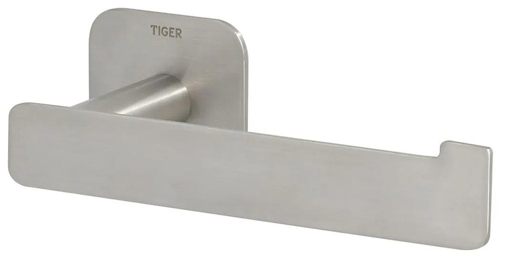Toiletrolhouder Tiger Colar L Vorm RVS Geborsteld