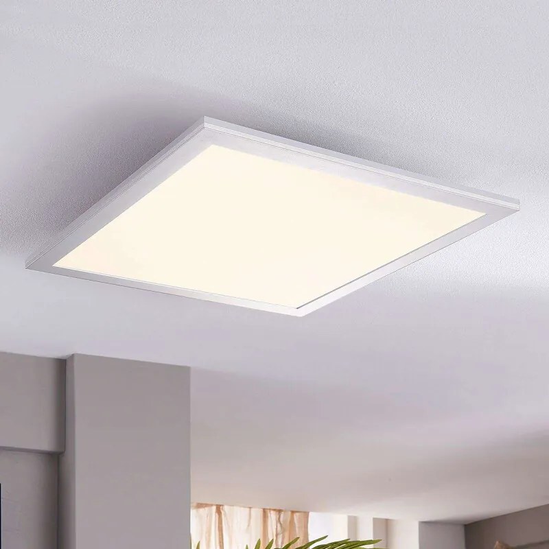 Vierkante led-plafondlamp Liv, 28 W
