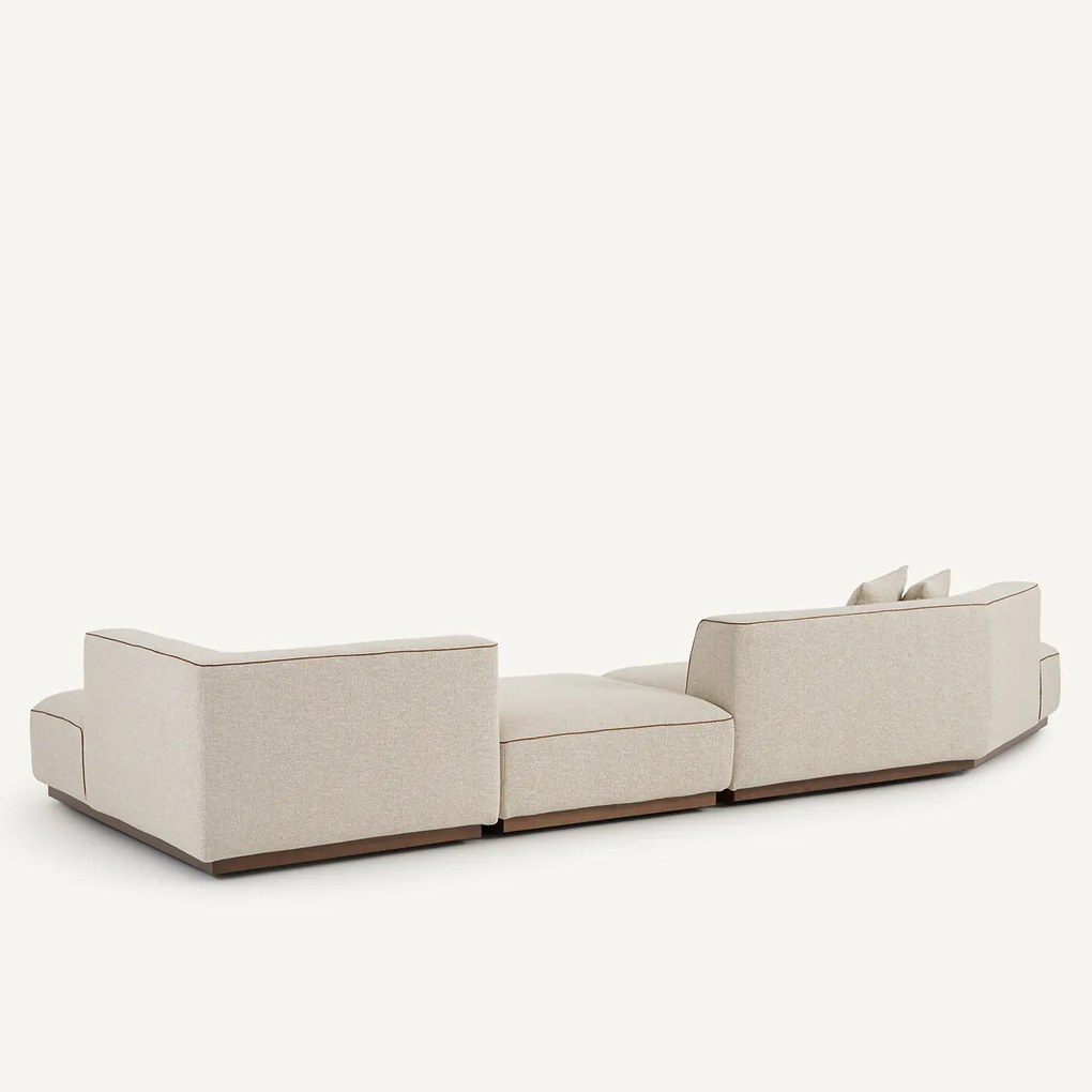 Open hoekbank XL bouclette, JACOPO