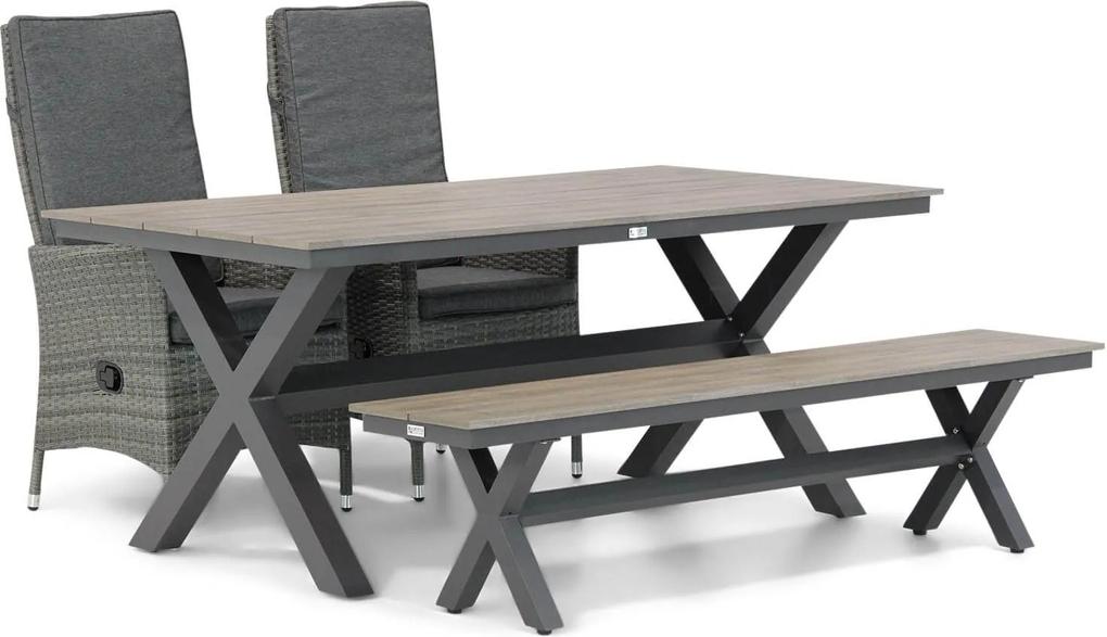 Domani Comino/Forest 180 cm dining tuinset 4-delig