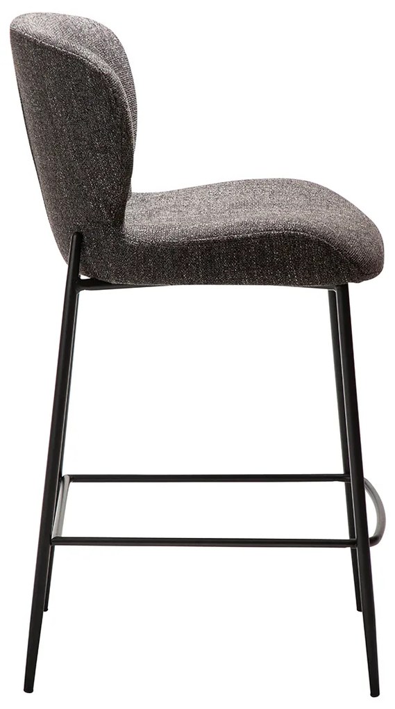 Dan-Form Glory Luxe Barstoel Zwart Boucle