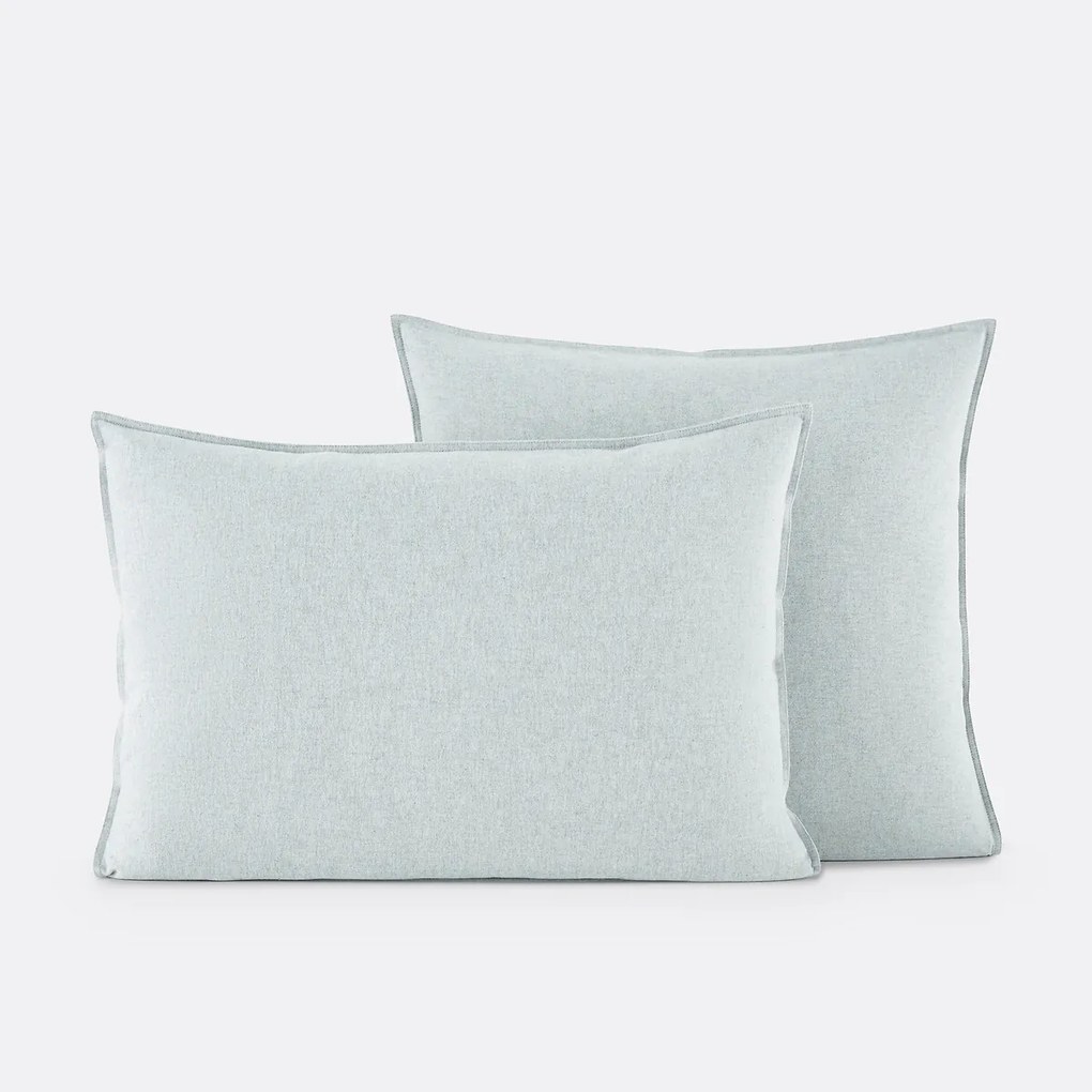 Kussensloop, katoenen chambray flanel, Clara