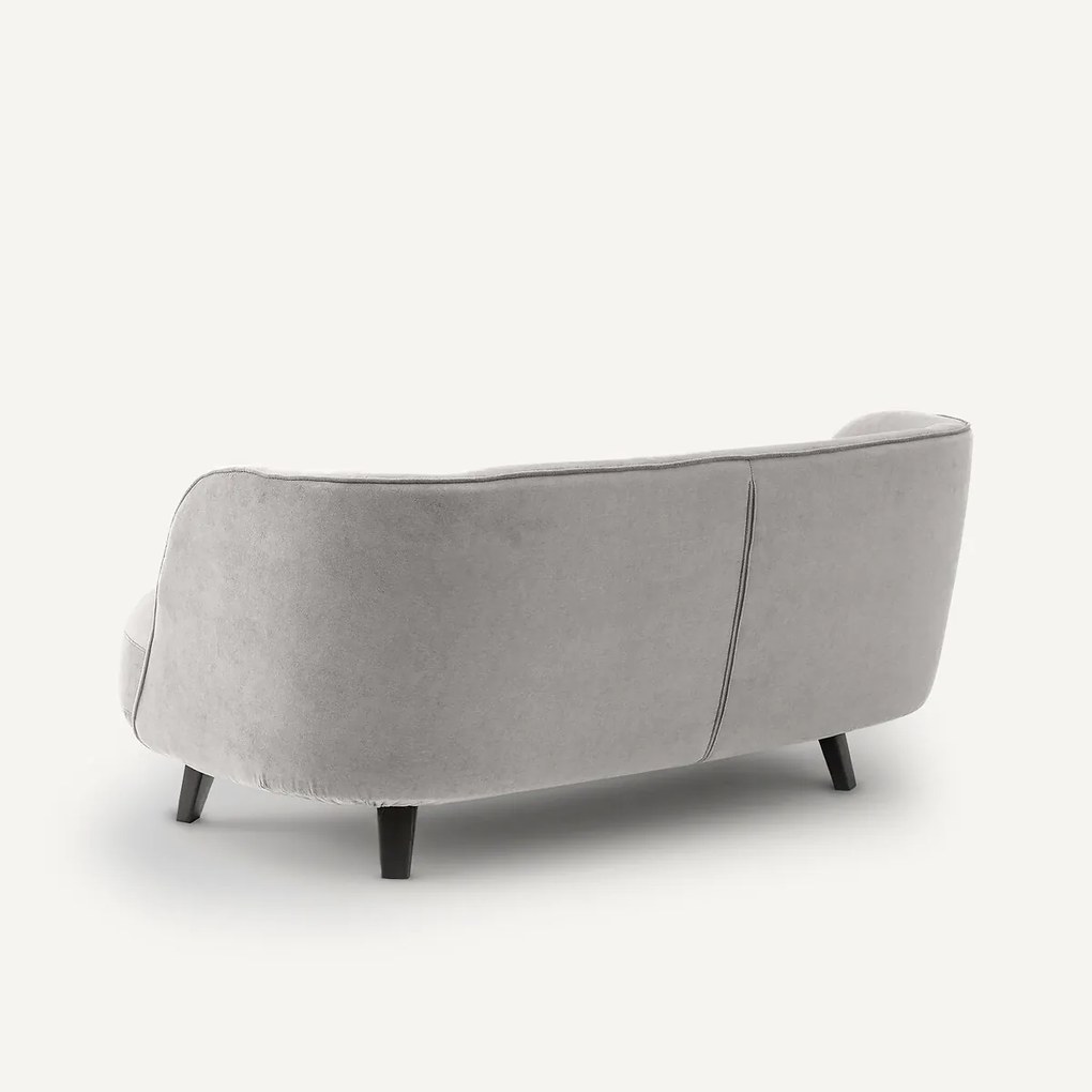 XS bank, 3-zits in stonewashed fluweel, Rosebury, ontwerp Emmanuel Gallina