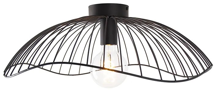 Design plafondlamp zwart 50 cm - Pua