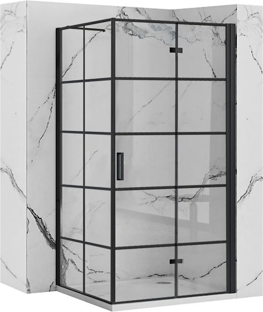 Rea Molier Black 80x90 douchewand