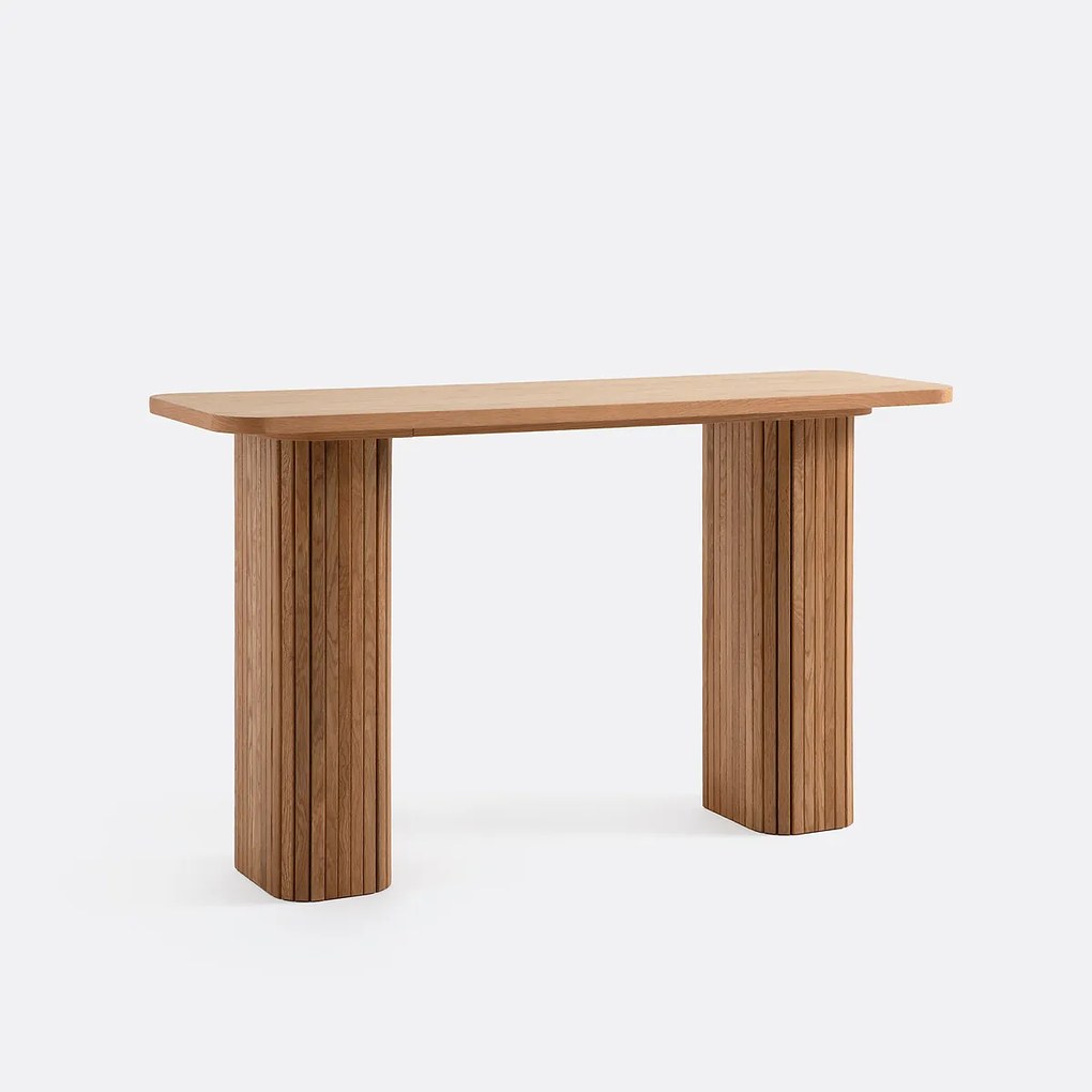 Consoletafel in eikenfineer, Latti