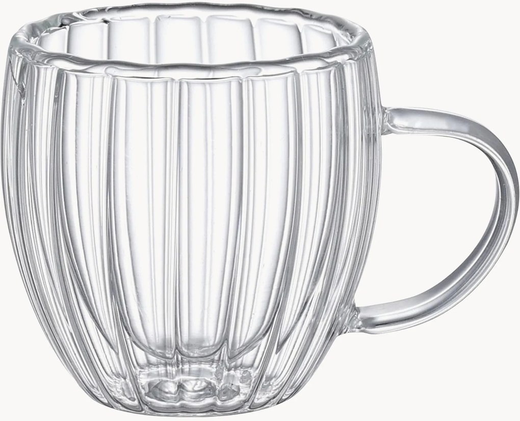 Glazen Kyoto van borosilicaatglas, 2-delig