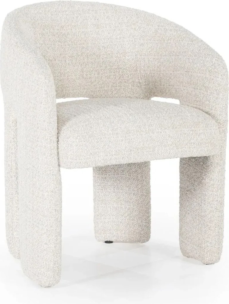 Eleonora Hamilton Beige Eetkamerstoel Hotel Chique Stijl